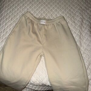 Parke Tonal Oat Boxer sweatpants